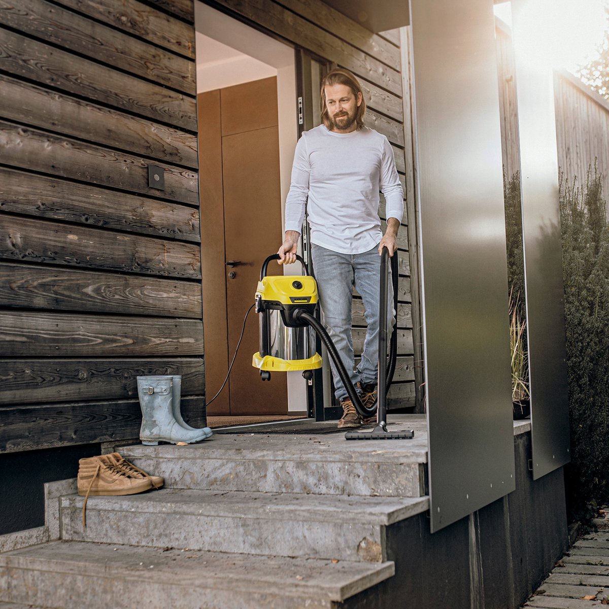 Karcher WD 3 S V-17/4/20 Nat- en droogzuiger | 1000 W | 17L - 1.628-135.0