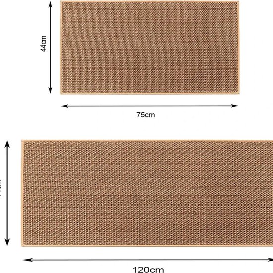 COSY HOMEER Keukenloper, 2 stuks, keukentapijt, wasbaar, antislip