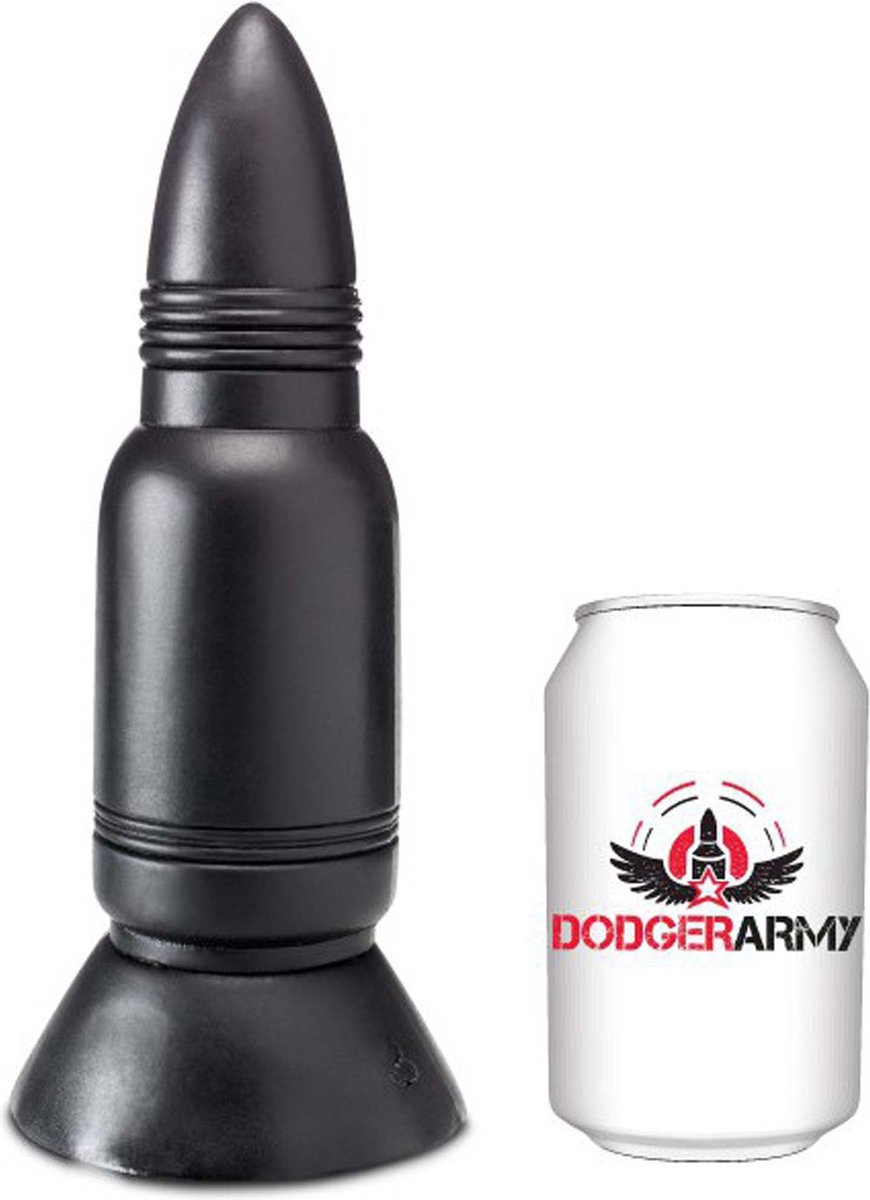 Goedkoopste Gangbangster - Missile - Dildo - 20 x 6,5 cm - PVC - Zwart