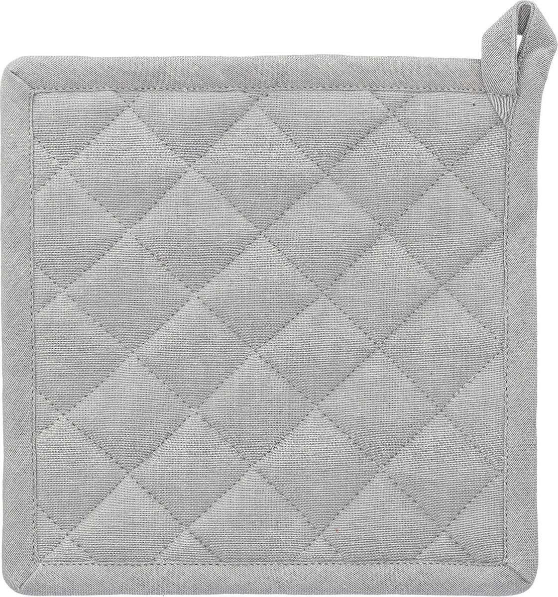 Blokker Pannenlap Chambray Licht grijs