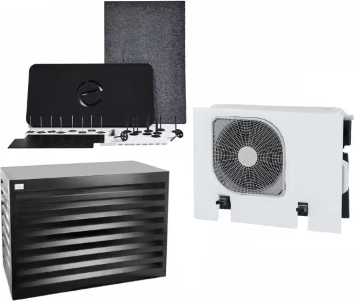Evolar Geluidsreducerende warmtepomp en airco omkasting - Small