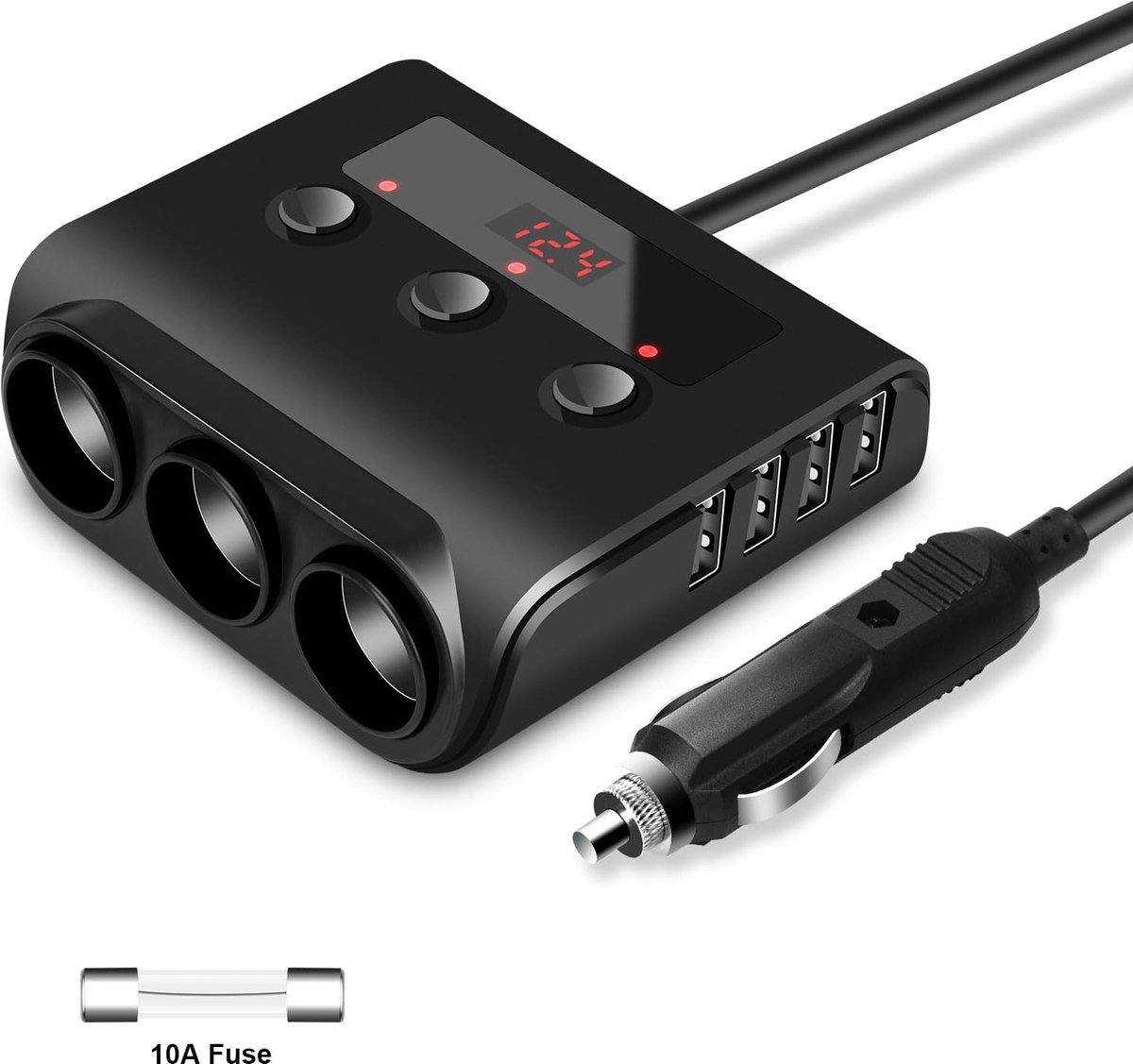Goedkoopste Sigarettenaansteker Splitter - Autolader Splitter - Sigarettenaansteker USB Oplader - Sigarettenaansteker