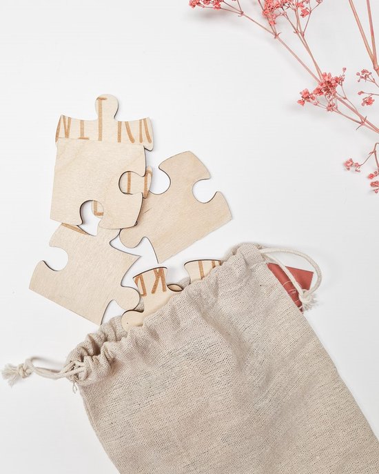 Puzzle en bois A5 | Maître, merci ! | cadeau de fin d'année scolaire