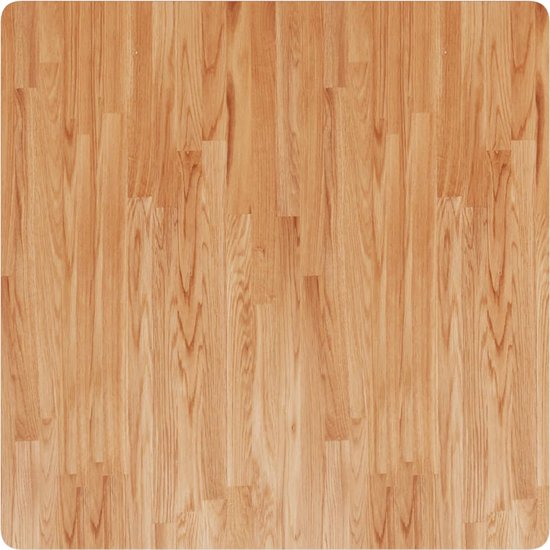 vidaXL Plateau de table carré 90 x 90 x 2,5 cm Chêne massif Marron clair