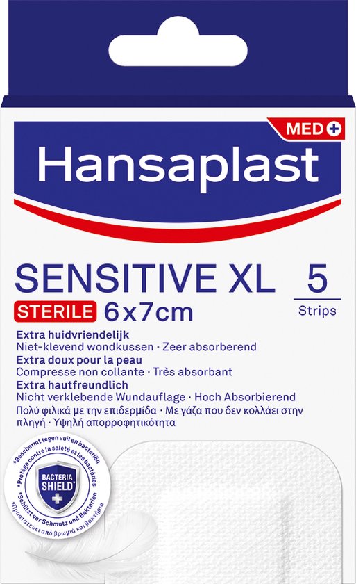 Hansaplast Sensitive XL Pleisters - persoonlijke verzorging voor op een festival