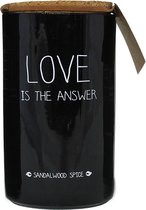 My Flame - Geurkaars Love is the answer - Sandalwood