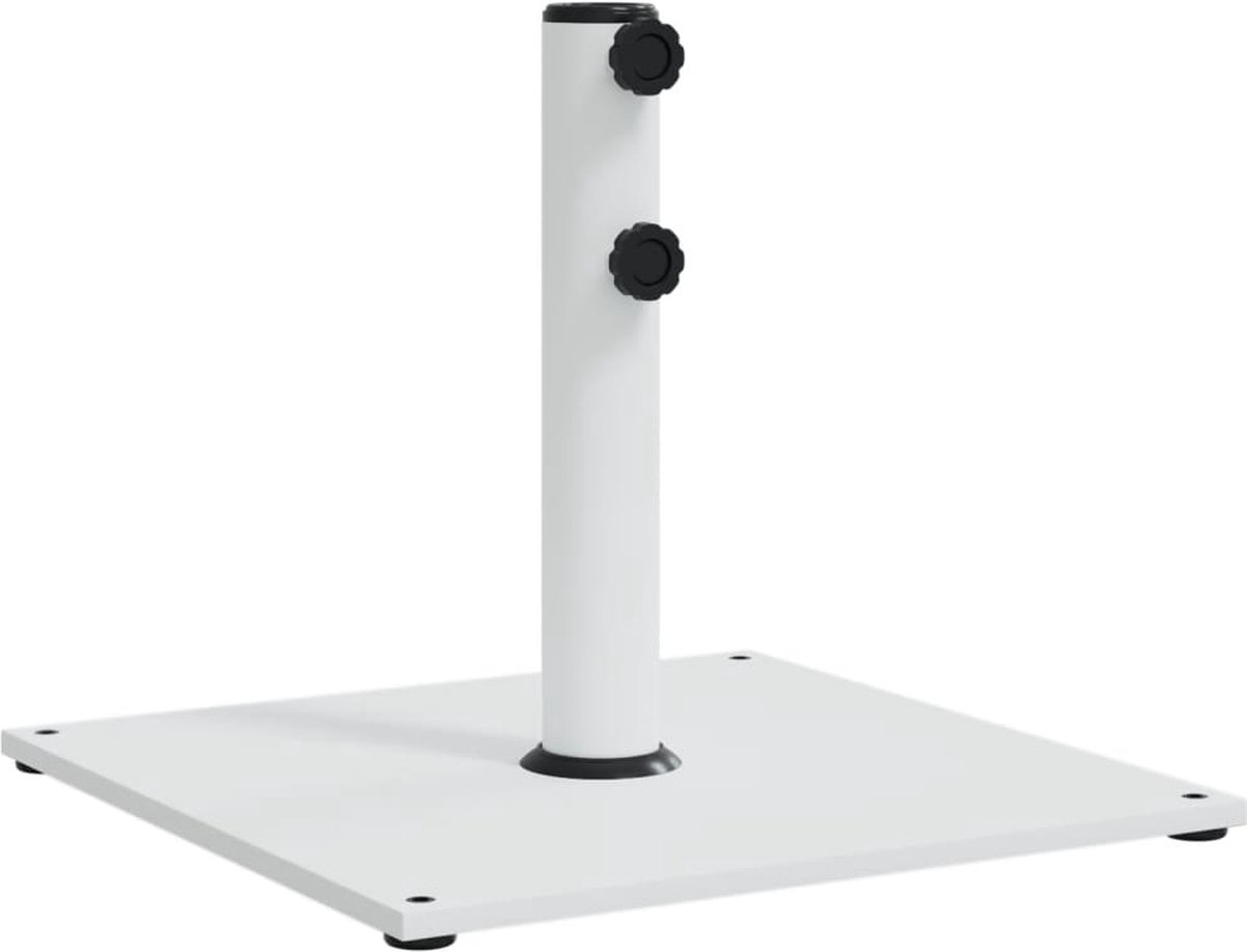 vidaXL - Parasolvoet - voor - stokken - van - Ø32/38/48 - mm - 17 - kg - vierkant