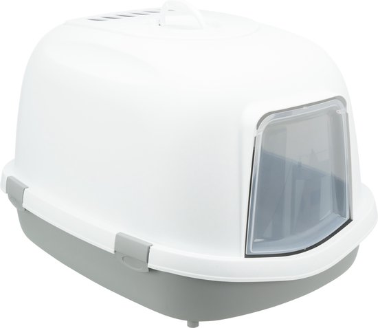 Trixie Primo Top - XXL Kattenbak met Kap - Grijs - 71X56X47 cm