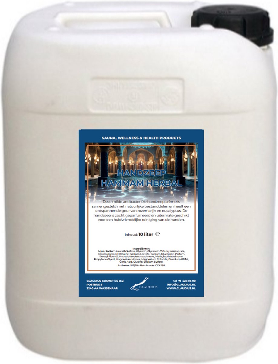 Goedkoopste Handzeep Hammam Herbal 10 liter - navulling
