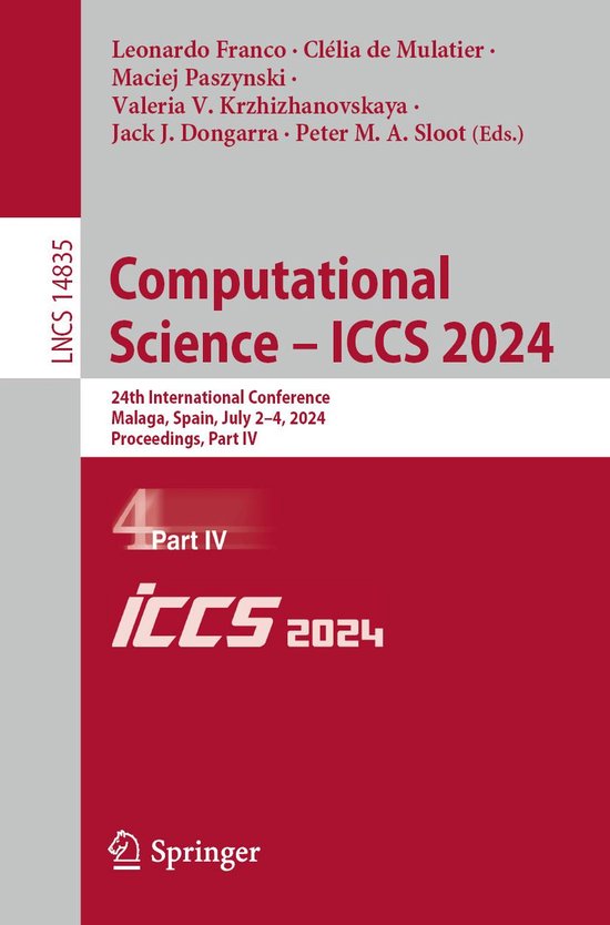 Springer Nature Proceedings Computer Science 4 - Computation ... - cover