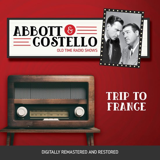 Abbott and Costello: Trip to France - cover
