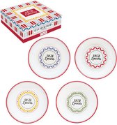 Assiettes à pâtes Easylife 20 cm 4 pièces