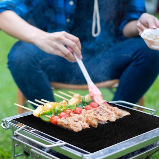 Set van 3 extra dikke ovenvoeringen 40x32 cm - herbruikbare en niet-plakkende