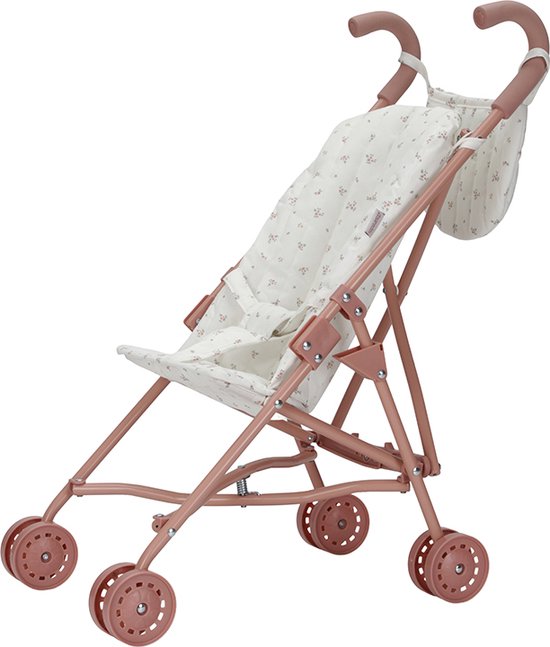 Little Dutch Roze Metalen Poppenbuggy