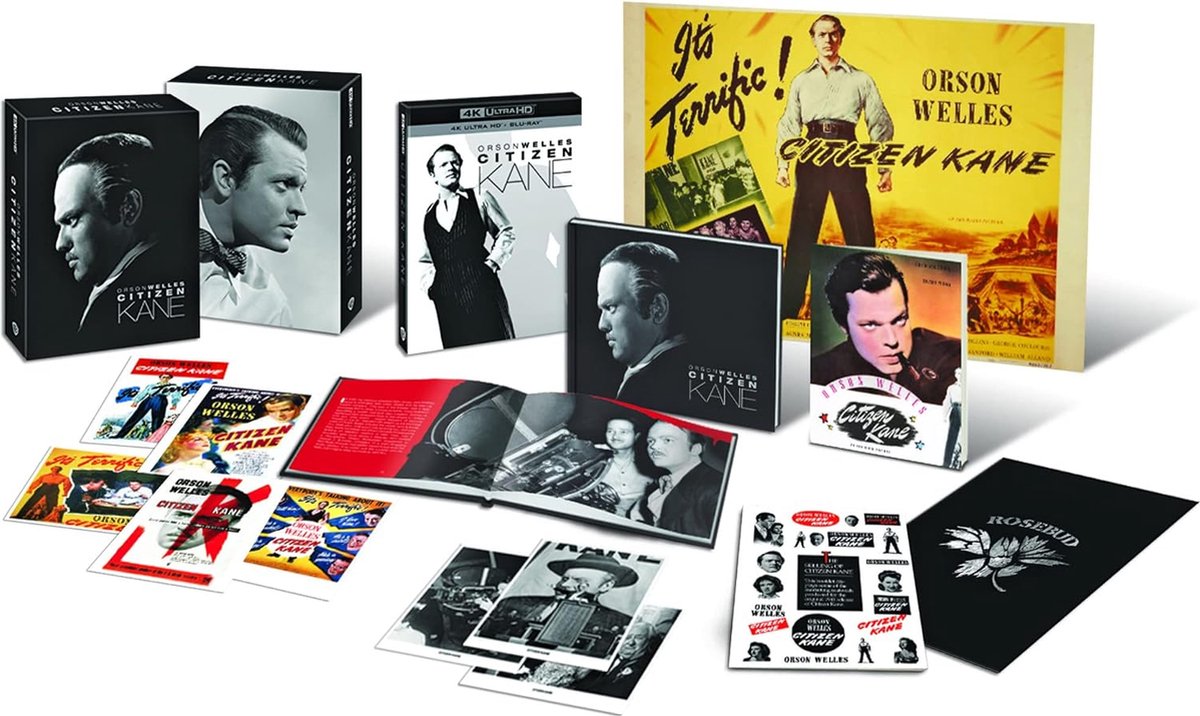 Citizen Kane - 4K UHD + blu-ray - Import - Collectors Edition-