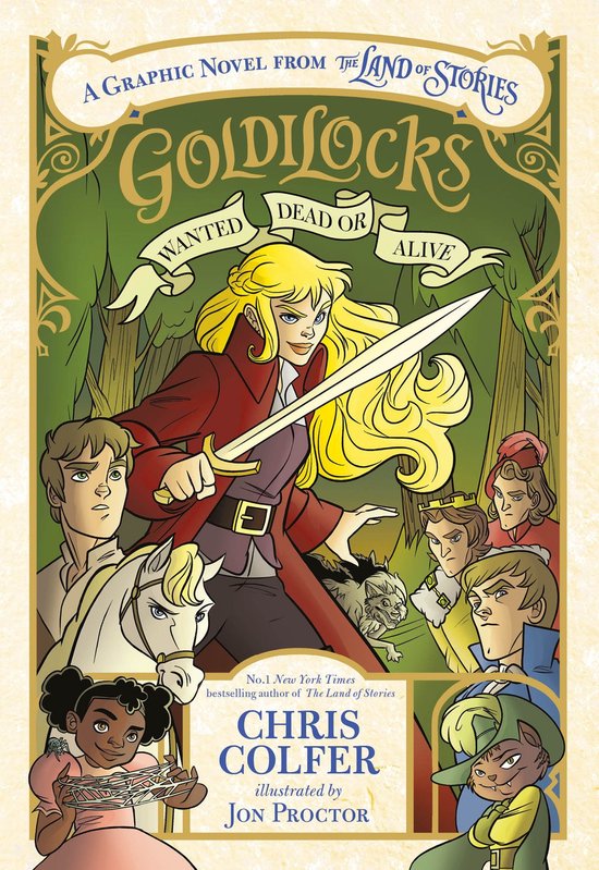 Goldilocks: Wanted Dead or Alive - cover