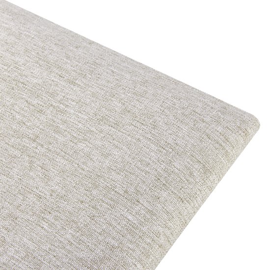 Panneaux muraux rembourrés Carpino lot de 4 tissu 30x30 cm gris [neu.haus]