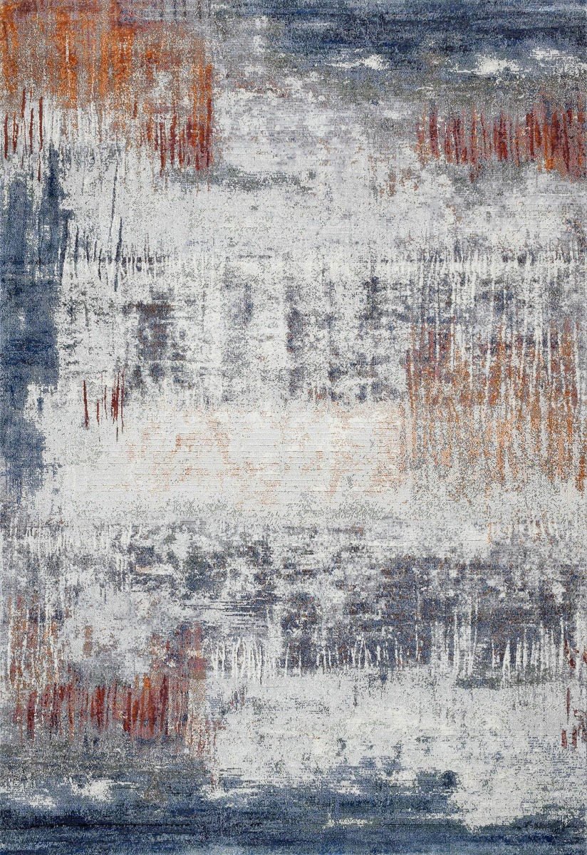 Rugsman Torino 063.0393.6656 Vloerkleed - 120 x 170 cm - Veelkleurigcolor - Rechthoekig, Loper, Rond - Polyester - Eetkamer, Woonkamer - Abstract - Design, Modern