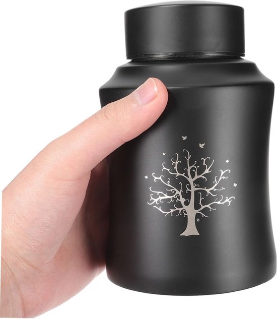 Begrafenis Urn - drie maten - Urn - As Urn - 9.5*15cm - Voor Huisdieren of Menselijk As - Onbreekbaar - Mini Urne Mens - voor een grote herinnering - urne volwassenen – mini urn