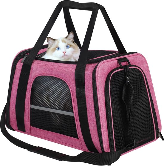 Sac de transport pour chats Faltbar, avec Schultergurt, Weich