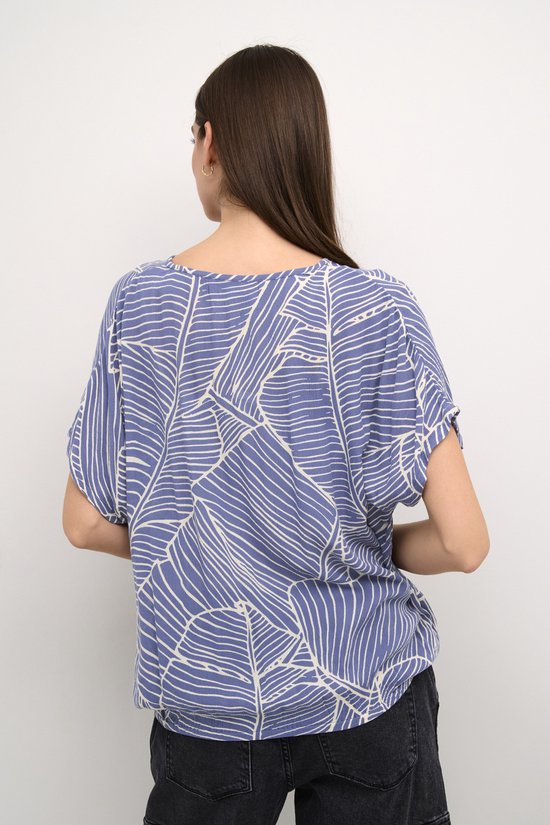 Chemisier Femme Imprimé Kaffe KAamber SL - Taille 42