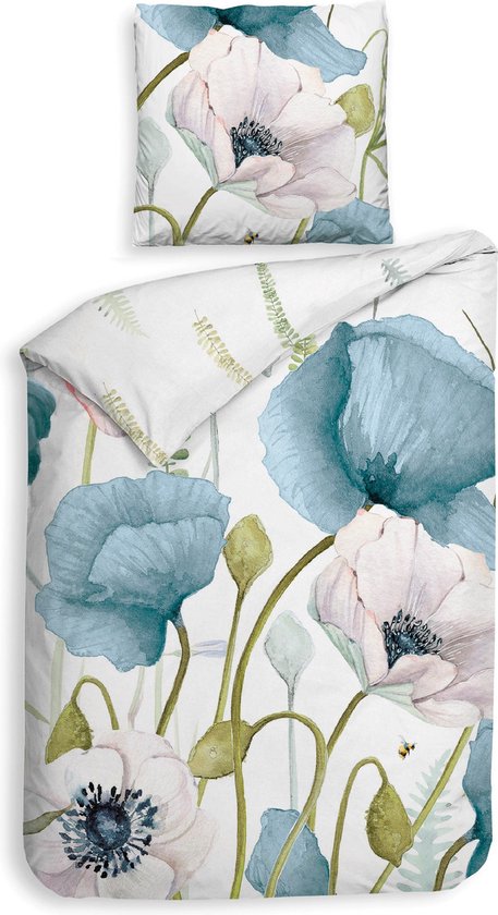 Heckett & Lane Ninni Housse de couette Blue 200 x 200 cm