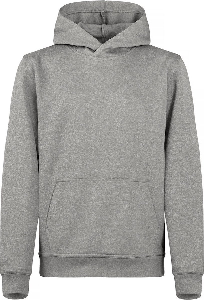 Clique Basic Active Hoody Junior 021067 - Grijs-melange - 110-120