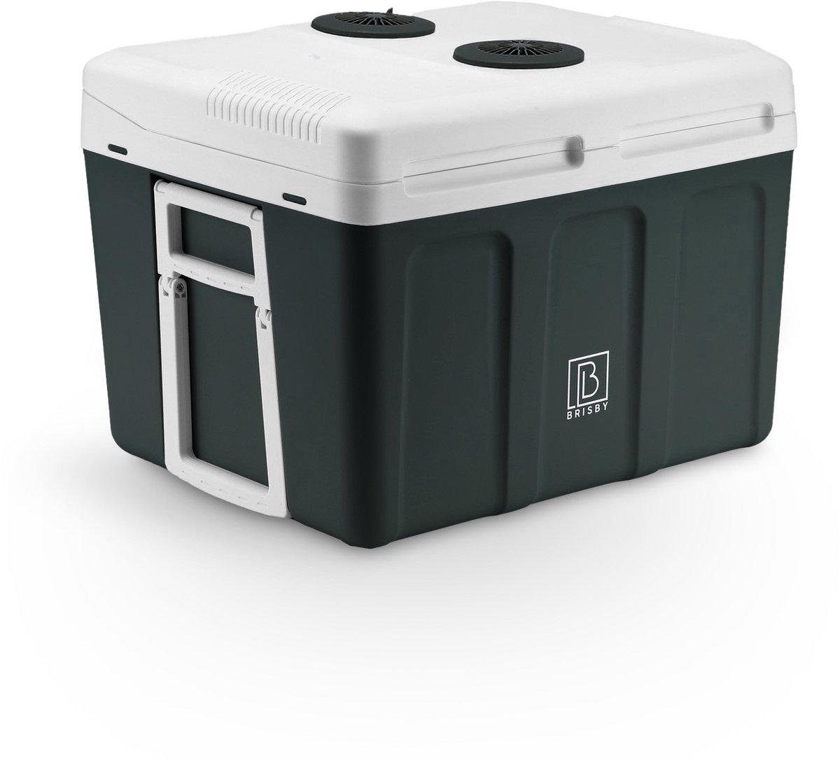 Bol.com Brisby 40 Liter Elektrische Koelbox, Frigobox Deluxe met 12V, 220/230 Volt Aansluiting voor Auto en Camping – AC/DC - ZWART aanbieding