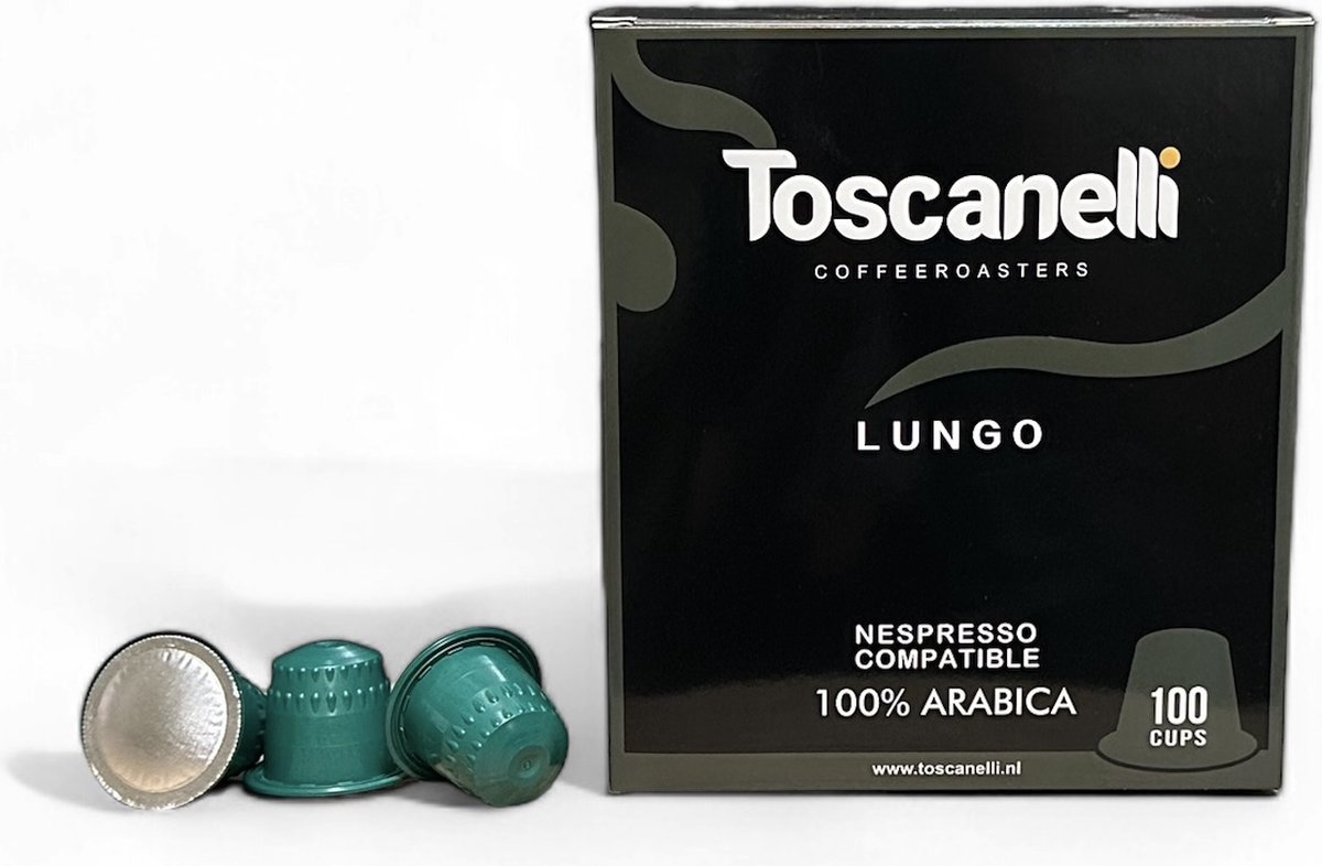 Goedkoopste Nespresso cups - 50 Koffie cups - Lungo - Nespresso Compatible - 100 Arabica