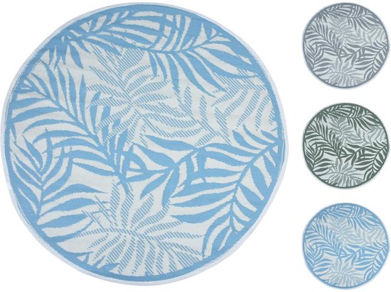 Vloerkleed campingmat rond