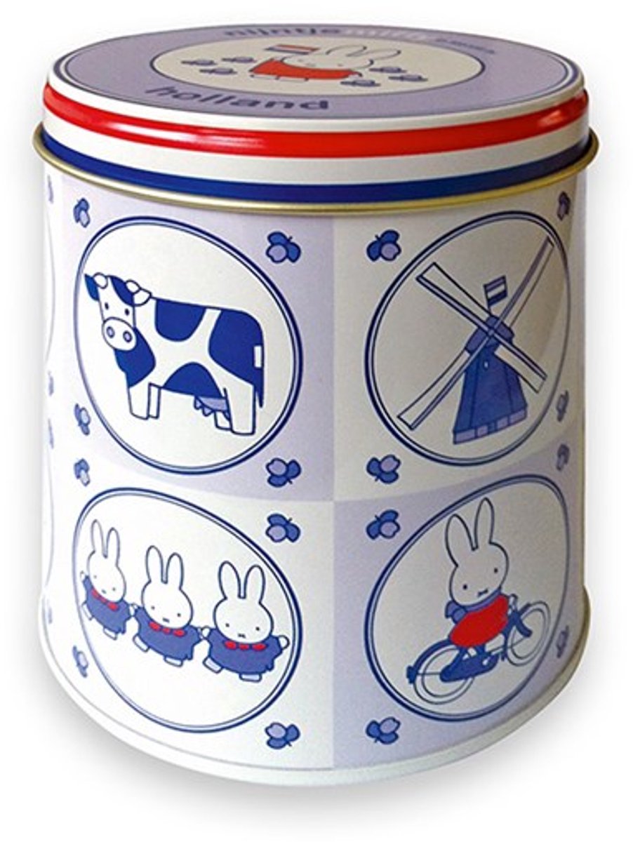 Bewaarblik Nijntje souvenir Ø10xh11,5cm