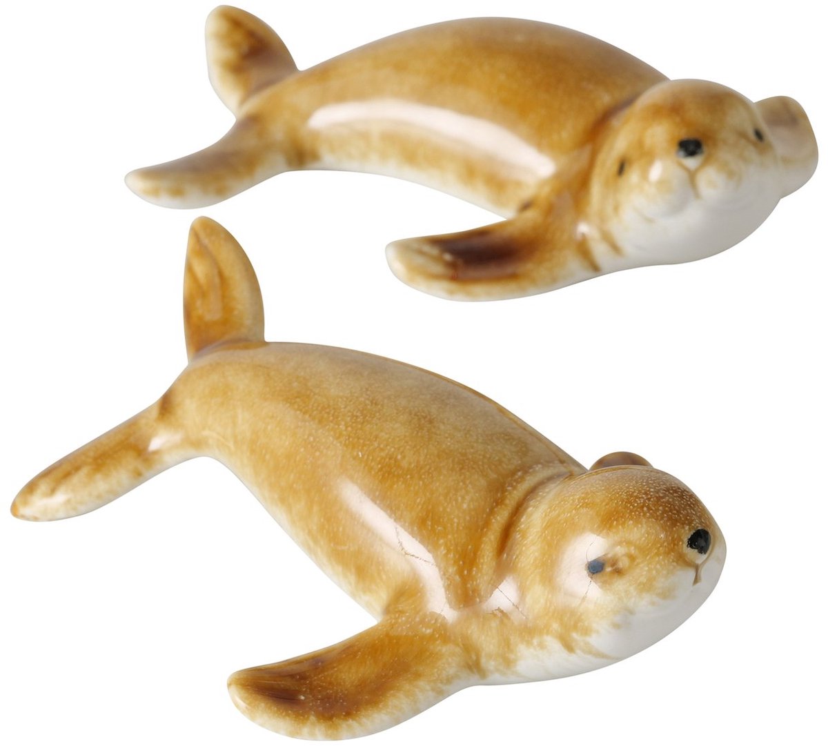 Beeld Robby de zeehond L10cm keramiek