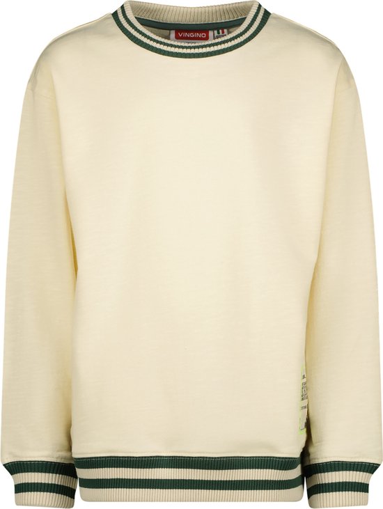 Vingino jongens sweater Nijo Artic White