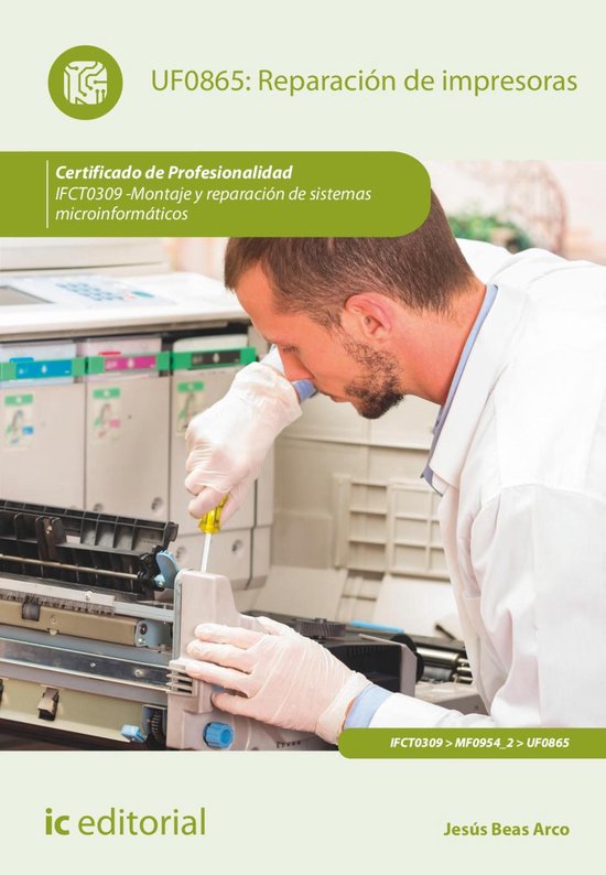 Reparación de impresoras. IFCT0309 - cover