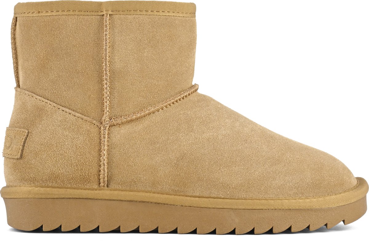 Colors of California Boots – Suede Laarzen - Cognac - Maat 41