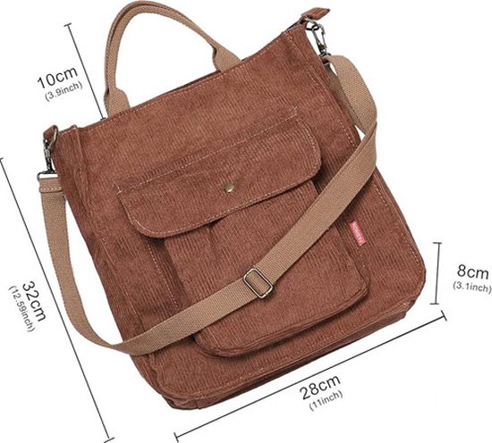 G4Free Crossbody Tas voor Vrouwen Casual Sling Rugzak Modieuze Schouder
