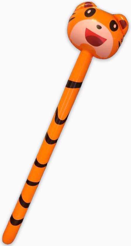 Opblaasbare dierenstick - tijger