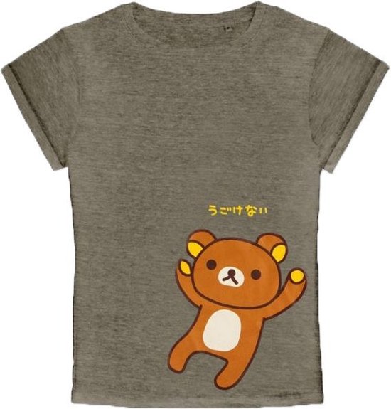 Difuzed Rilakkuma Katakana Girls T-Shirt-Maat S (Diversen) Nieuw