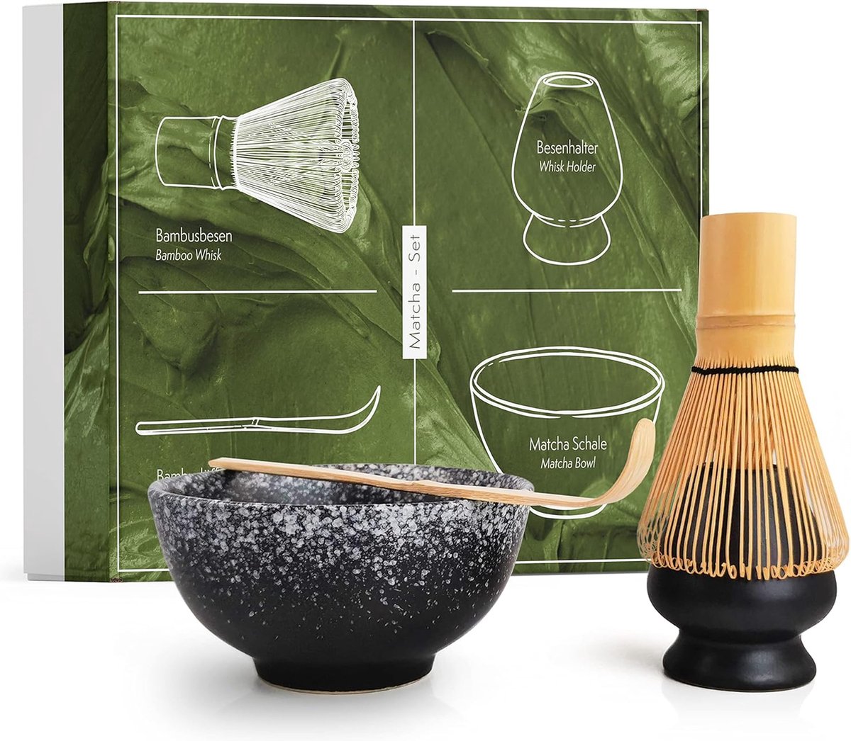 Matcha Set Matcha Klopper Matcha Whisk Matcha Starterkit Matcha Thee Set