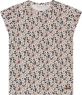 Prénatal peuter T-shirt - Meisje - Light Brown Melange - Maat 104