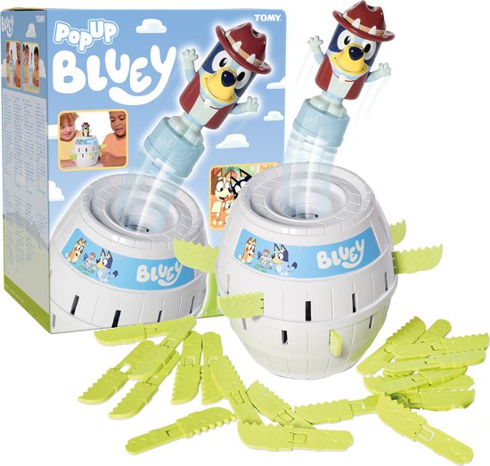 TOMY Pop Up Bluey, jeu d'enfant