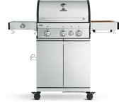 Bol.com Burnhard Gas BBQ FRED Deluxe Series 3 - 3 Branders - Keramische Infraroodbrander & Afdekhoes - Deluxe aanbieding