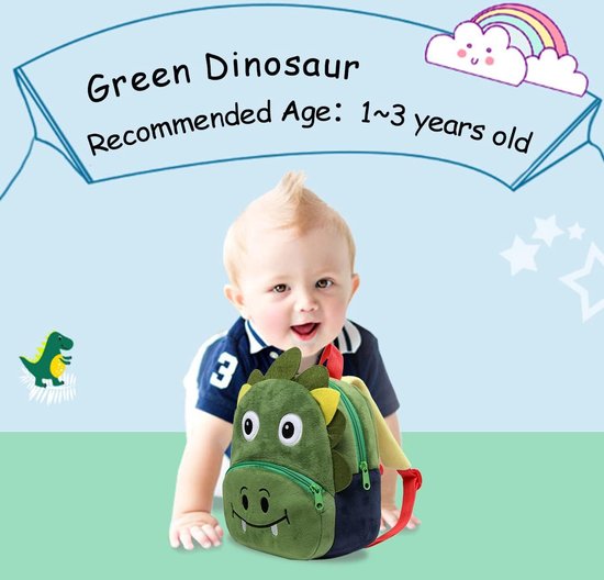 Peuter Rugzak Meisjes, ChaseChic Lightweight 3D Pluche Eenhoorn Rugzak, Mini Zachte Baby Schooltas Kinderdagverblijf Rugzak voor 2-4 Jaar leeuw