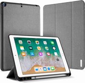Dux Ducis Tablet Hoes Geschikt voor iPad 6 (2018) 9.7 inch / iPad 5 (2017) 9.7 inch - Dux Ducis Domo Bookcase - Grijs