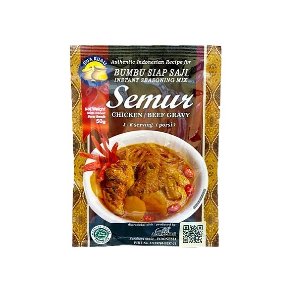 Goedkoopste Dua Kuali | Semur | 12x50gr