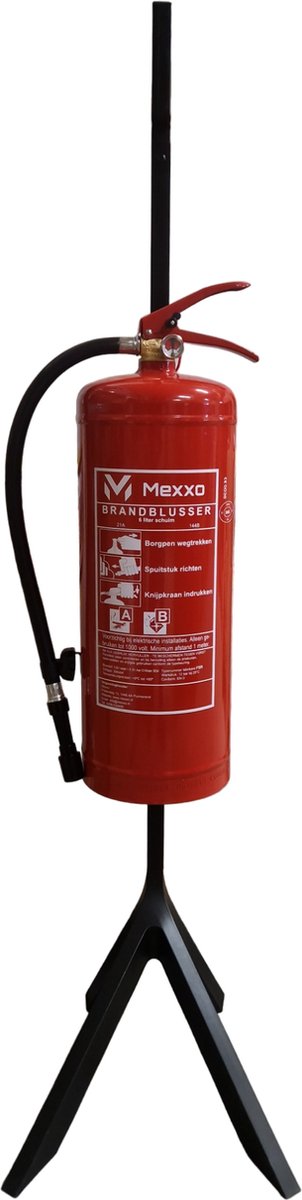Brandblusser standaard - Modern standaard - voorzien van handgreep - Mexxo