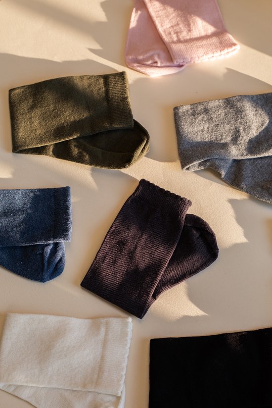 Chaussettes au genou Filles Taille 17-19