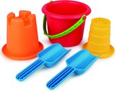 5-in-1 Beach Set Multi-Colour met Schepjes en Vormpjes