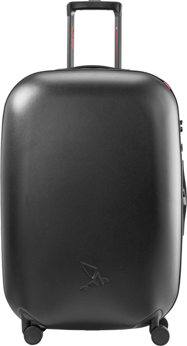 Pack Easy Gen T 4 wielen Trolley 74 cm met uitbreidingsplooi - Harde bagage - TSA slot - schwarz