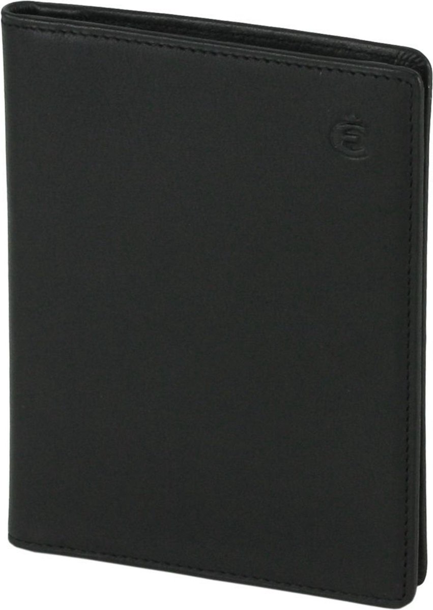 Esquire Logo ID etui leer 9 cm - schwarz